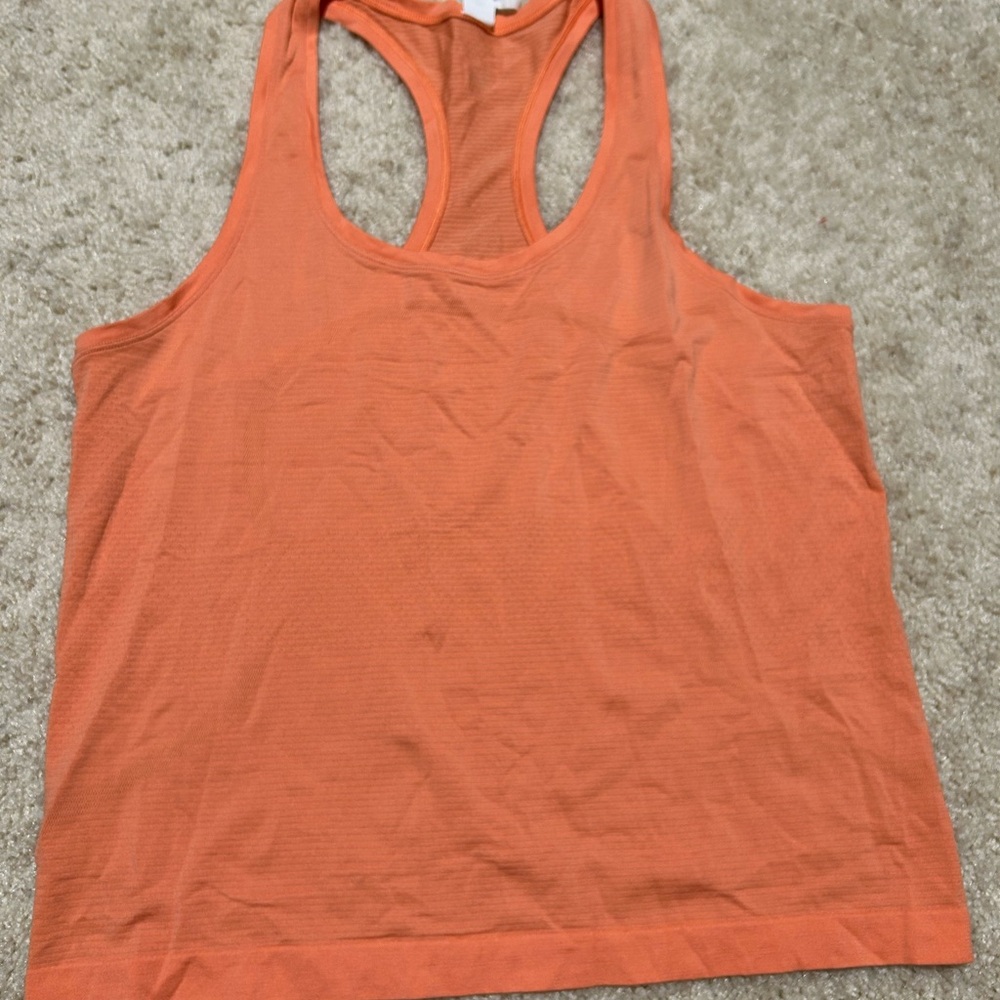 lululemon athletica Vibrant Orange Tank Top